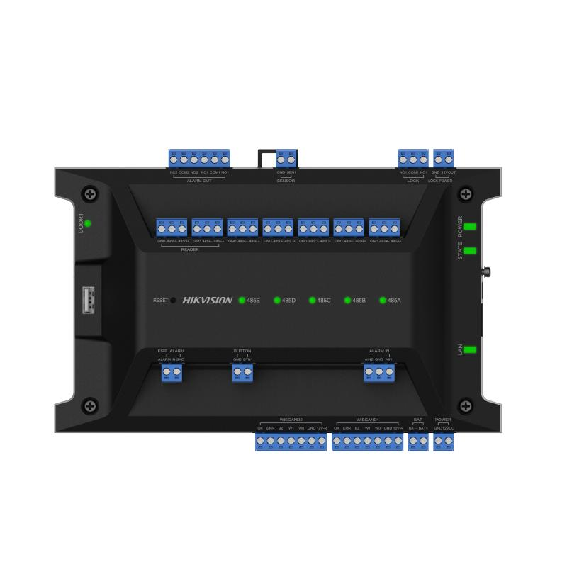 Centrala Control Acces 1 Usa (Centrala control acces Hikvision DS-K2701X(P))