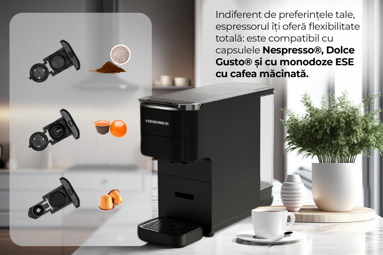 ESPRESSOR CAPSULE HEINNER HEMC-DD15BK