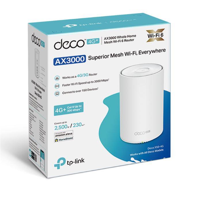 TP-LINK Deco X50-4G AX3000 Mesh Gateway (TP-Link Deco X50-4G (1-pack))