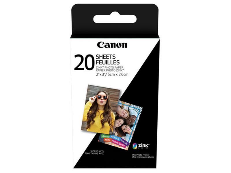 Canon Zink Paper For Zoemini 20 Pcs (Hartie foto Canon Zink pentru Zoemini)