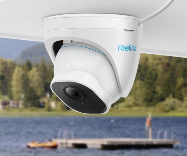 Camera de supraveghere Reolink RLC-520A; P324 Senzor: 1/2.7"CMOS Rezolutie video: 5 Megapixeli (2880X1616 pixeli) Cadre/secunda: 30 FPS Lentila fixa: 2.8mm Diafragma: F1.6 Unghi de vizualizare: orizontal: 110°/vertical: 57° Distanta iluminator IR: 30 m Nu