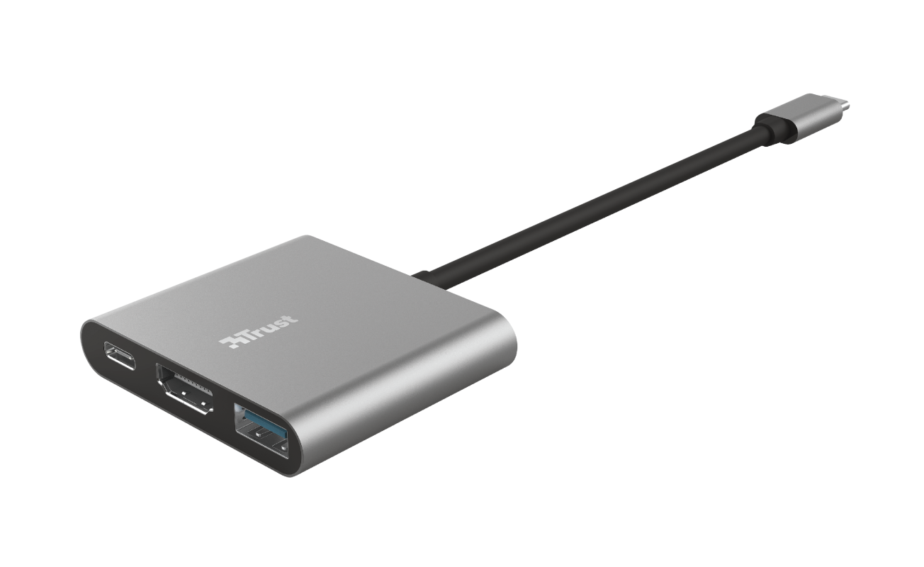 Trust Dalyx 3-in-1 Multiport USB-C Adapt (Hub USB Trust Dalyx)