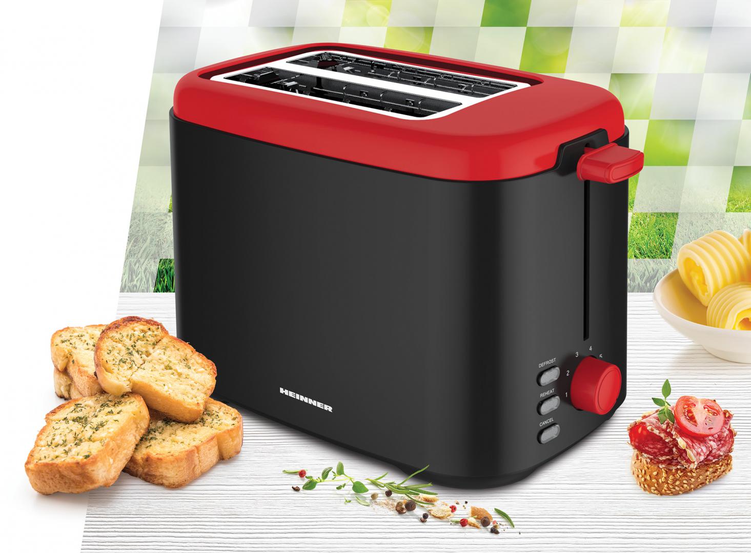 Prajitor de Paine Heinner HTP-800BKR