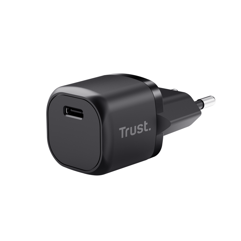 Incarcator Trust Maxo USB-C 20W, negru