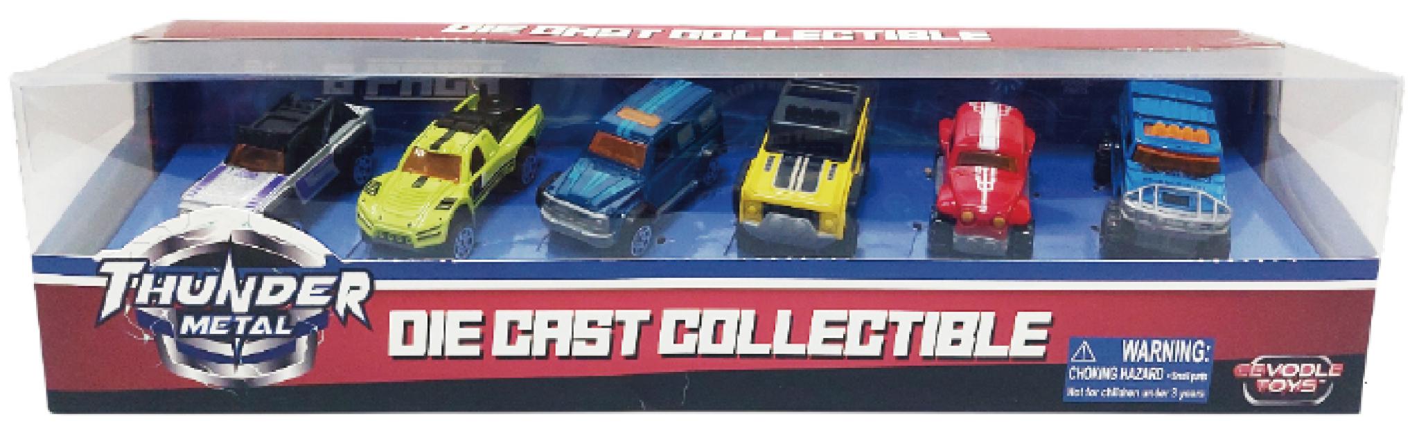 MACHETA DIE CAST, SET 6 CAMIONETE 1/64, 7.5 CM, DIVERSE MODELE SI CULORI- GRI, ALBASTRU, ROSU, VERDE, BLEU, ALB, VERDE INCHIS, MARO, PORTOCALIU, GRI INCHIS