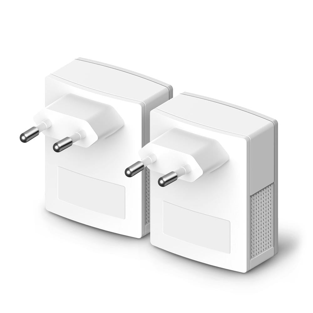 TP-LINK POWER LINE av 600 KIT TL-PA411 KIT, Standarde și Protocoale: HomePlug AV, IEEE802.3, IEEE802.3u, iNTERFATA: 1× Port Ethernet 10/100 Mbps, Consum: 4.60W, Dimensiuni; 65 × 52 × 28.5 mm, Aria de acoperire: 300m, kit-ul contine 2 x TL-PA411.