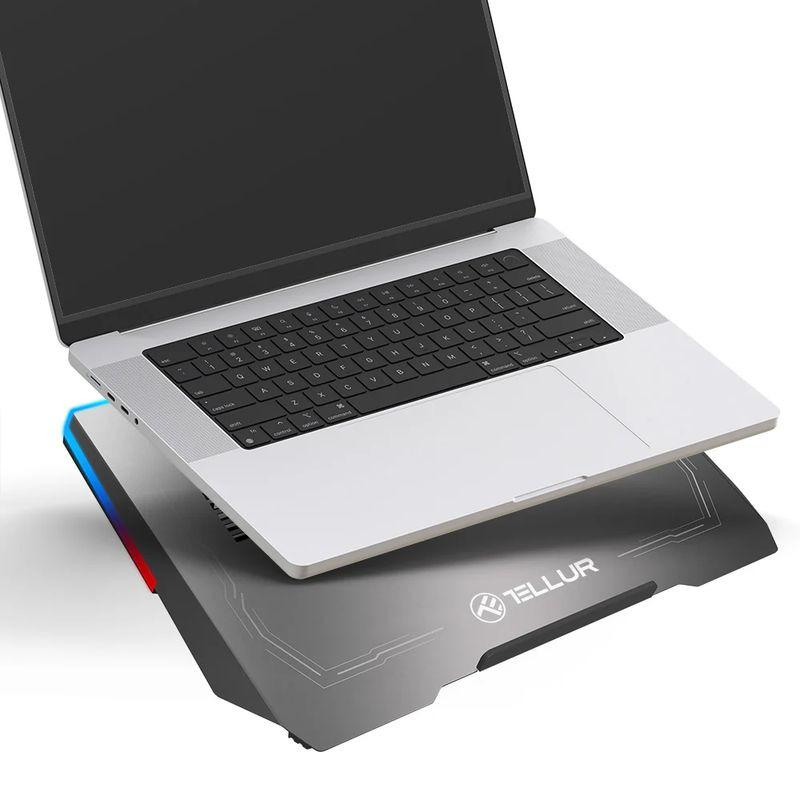 Cooler laptop Tellur Shade 17", gri (Cooler laptop Tellur Shade)