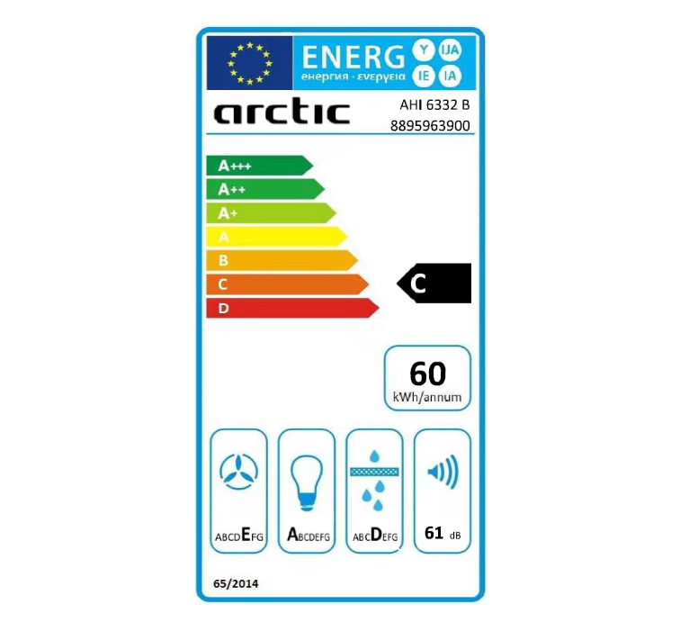 Hota Decorativa Arctic AHI6332B (Hota incorporabila decorativa Arctic AHI6332B)