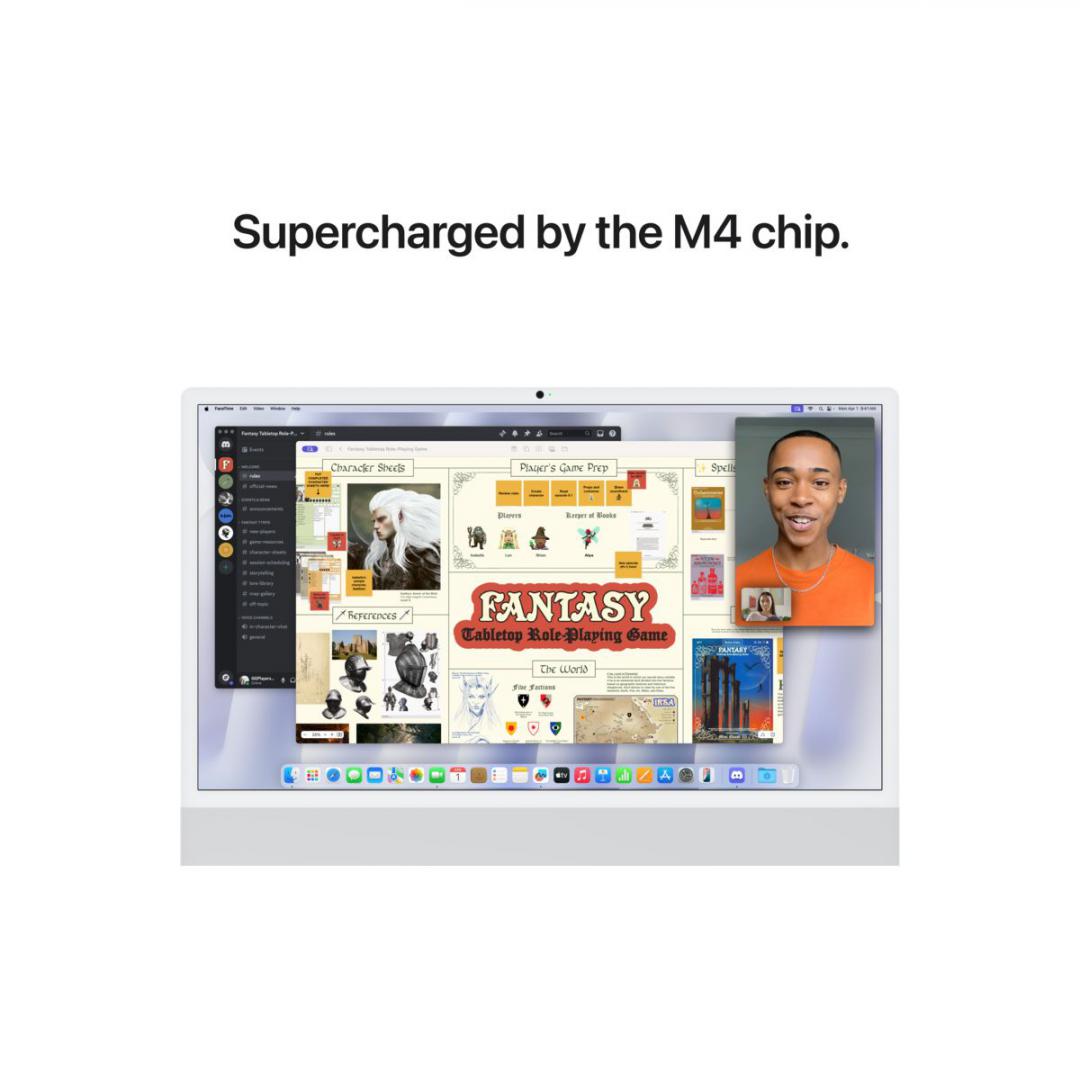 Apple iMAC24 CPU-10C/GPU-10C/16GB/256 INT SVn