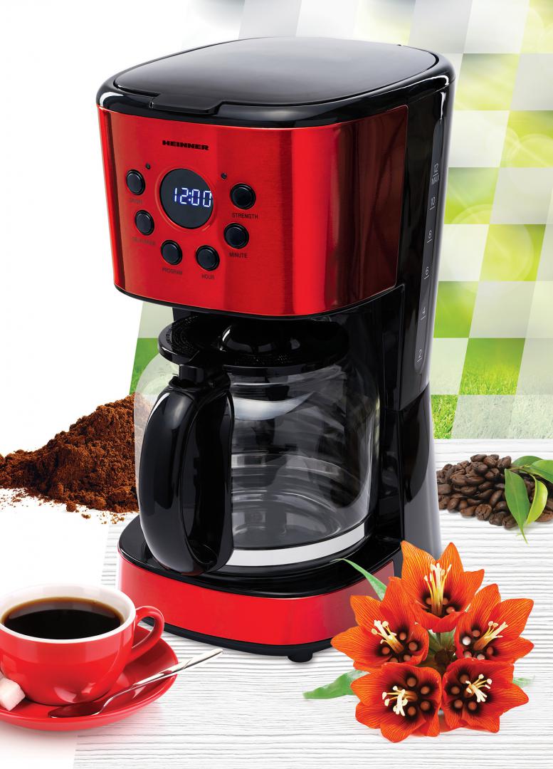 Cafetiera Digitala Heinner HCM-1500RDIX
