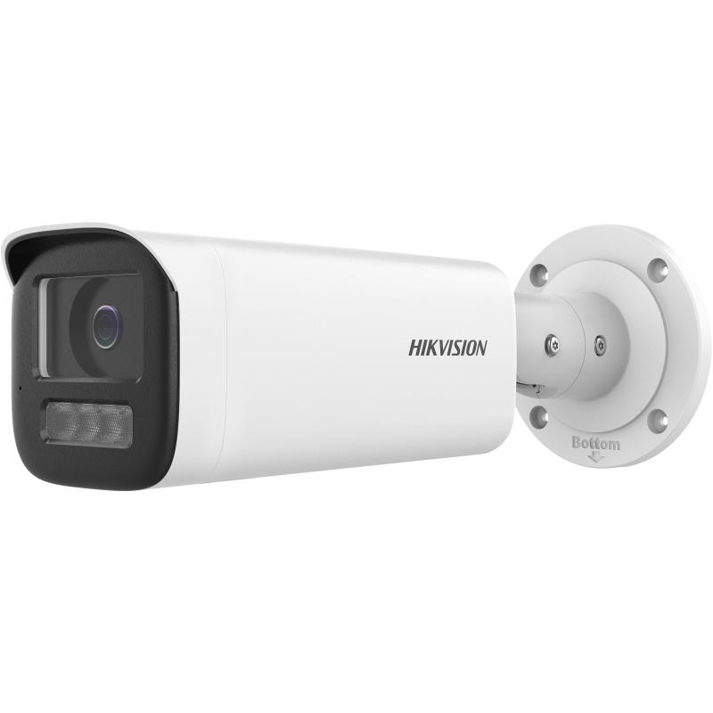 Camera de supraveghere IP Bullet 4MP Hikvision DS-2CD1B43G2-LIUF(2.8MM), lentila fixa: 2.8mm, iluminare min: Color: 0.005 Lux @ (F1.6, AGC ON),B/W: 0 Lux cu IR: 60m, microfon incorporat, slot card de memorie: microSD/microSDHC/microSDXC card, up to 512 GB