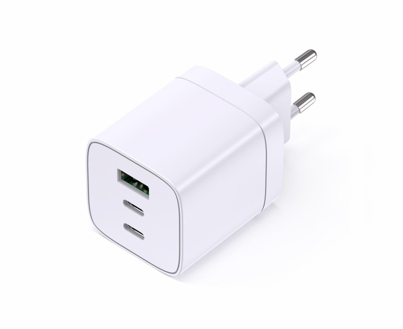 INCARCATOR SERIOUX 65W 2xUSB-C & USB-A