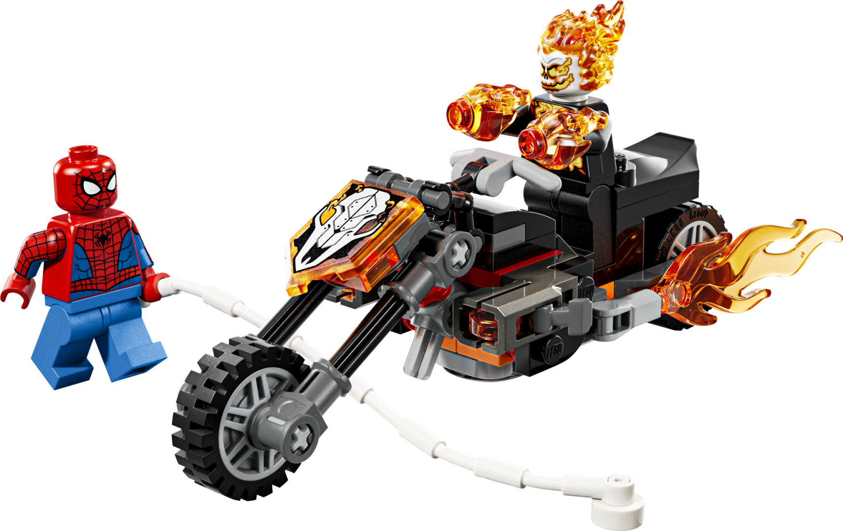 Omul Paianj. Vs Cal. Fantoma LEGO76335 (omul Paianjen Vs Calaretul Fantoma pe Motocicleta LEGO76335)