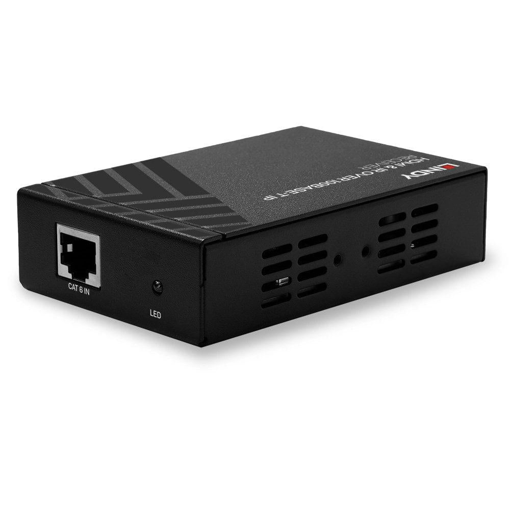 Lindy HDMI & IR 100Base-T IP Receiver (Lindy HDMI & IR over 100Base-T IP Receiver Description Add additional HDMI...)