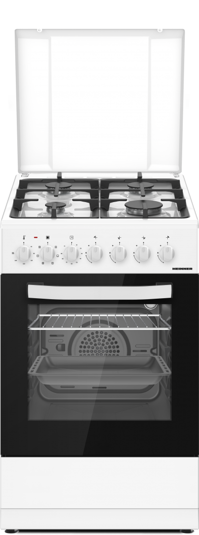 Aragaz Mixt Heinner HFSC-S65MIXF-WH