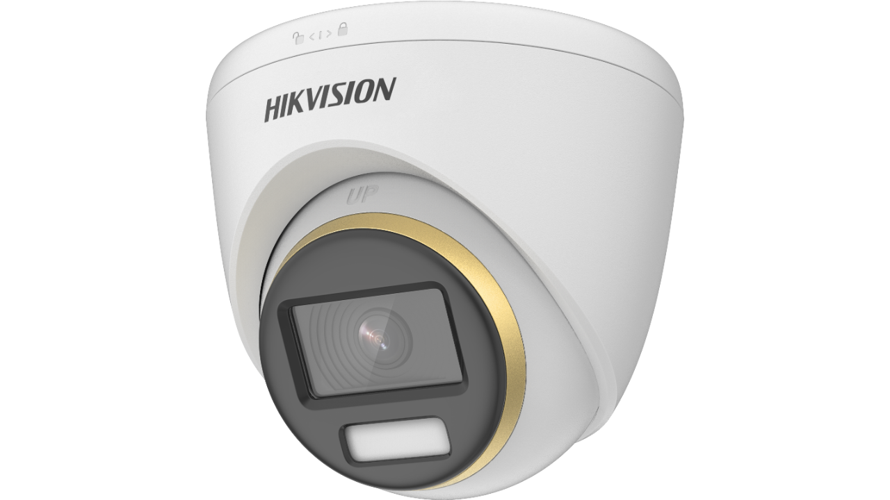 Camera Turret Colorvu 2.8 MM 4K (Camera de supraveghere Turret ColorVu PoC 8MP Hikvision DS-2CE72UF3T- E(2.8MM))