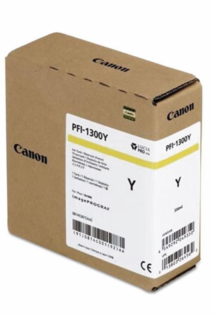 Canon PFI-1300Y Yellow Ink (Cartus Canon PFI-1300Y)