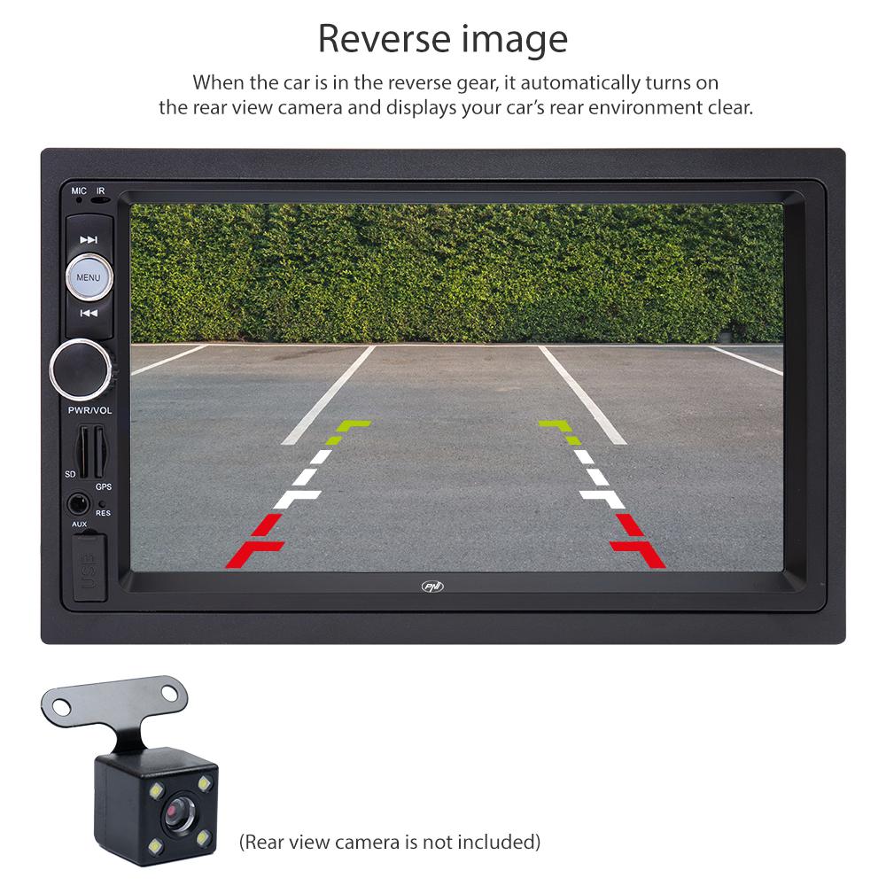 Pni 2din 7" Navi Media Player Auto V8270 (Navigatie multimedia Pni V8270 2 din cu GPS MP5)