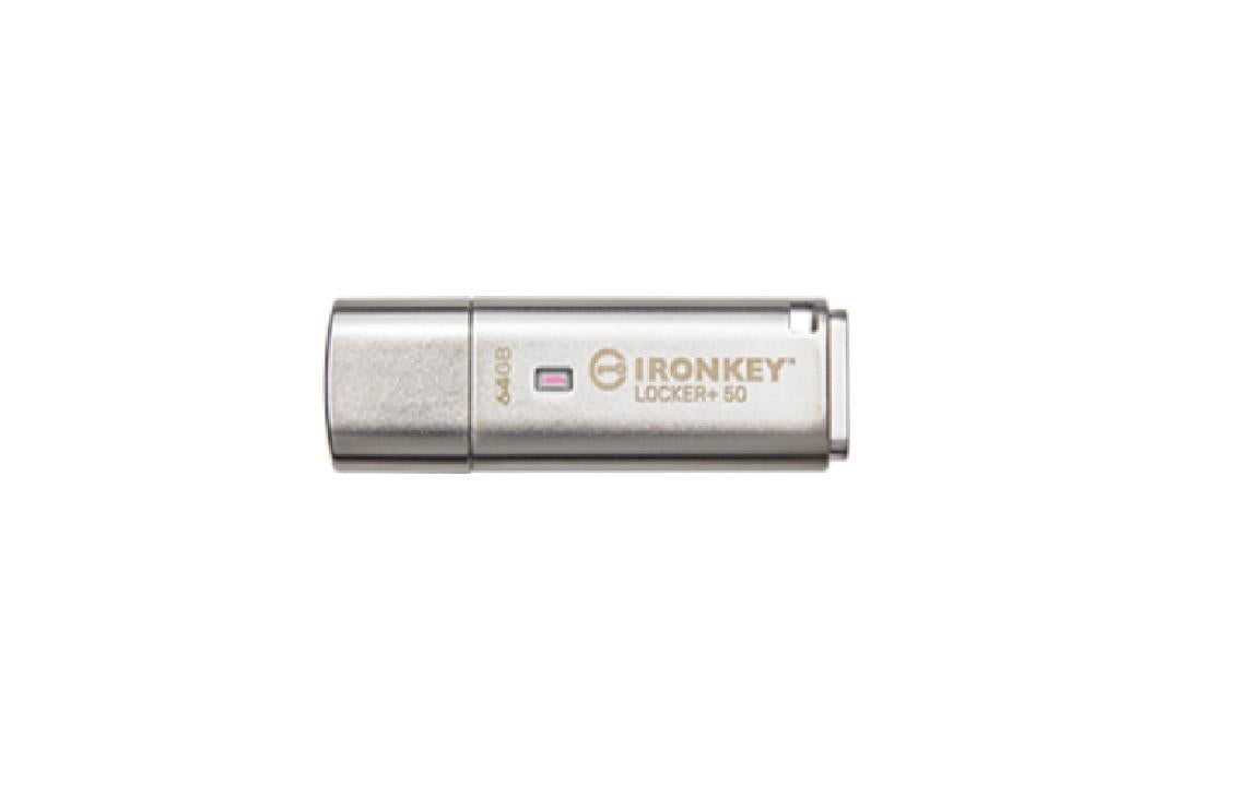 Kingston IronKey Locker+ USB Stick 64GB