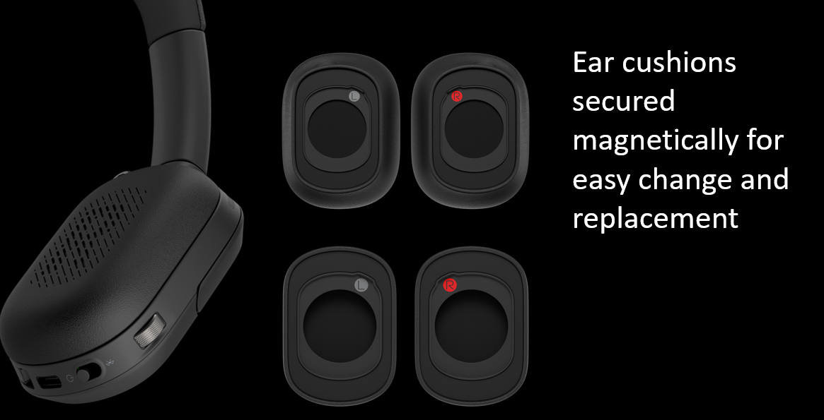 HP Poly Focus 625 Stereo BT Headset
