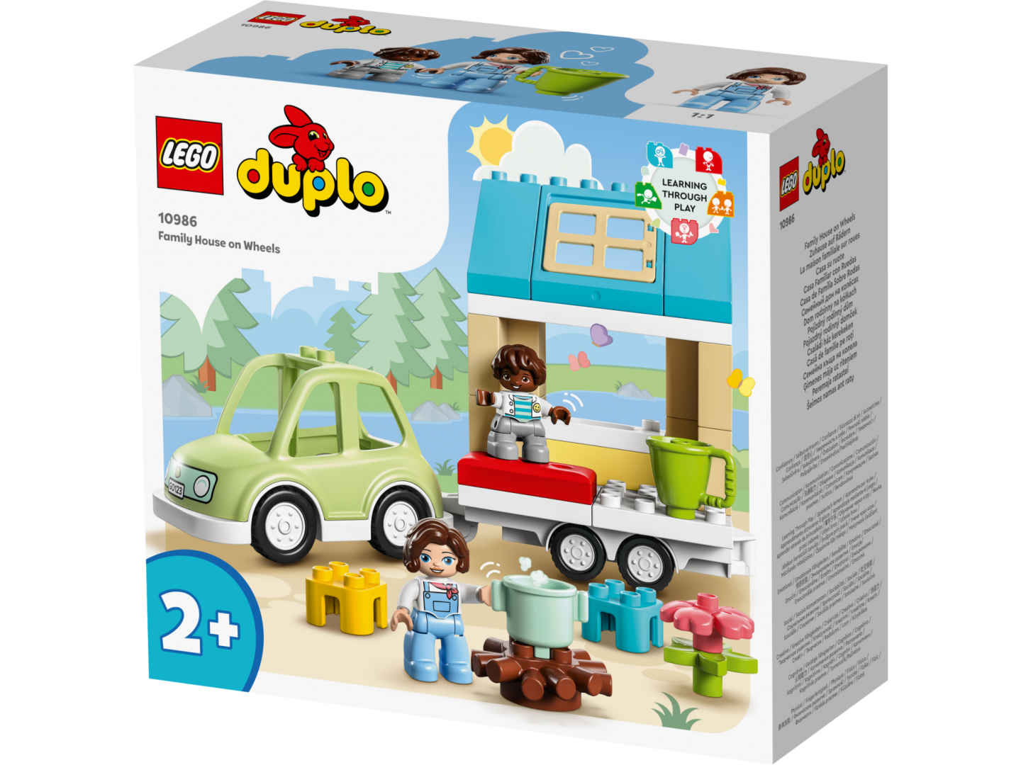 Casa de Familie pe Roti, Lego 10986 (10986 Casa de familie pe roti)