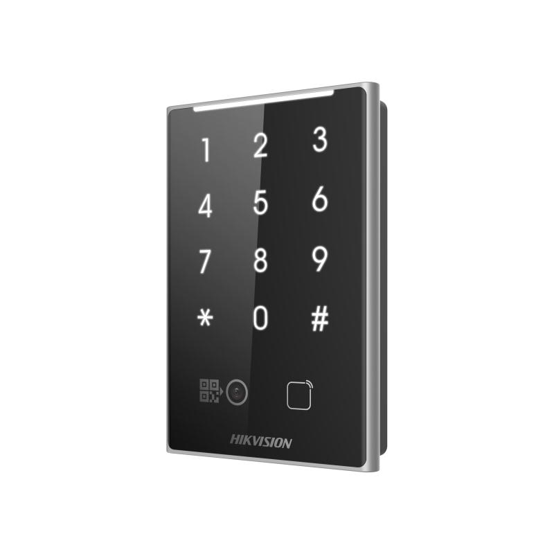 Cititor Proximitate cu Tastatura si QR-C (Cititor de proximitate cu tastatura si cod Qr Hikvision DS-K1109DKB-QR)