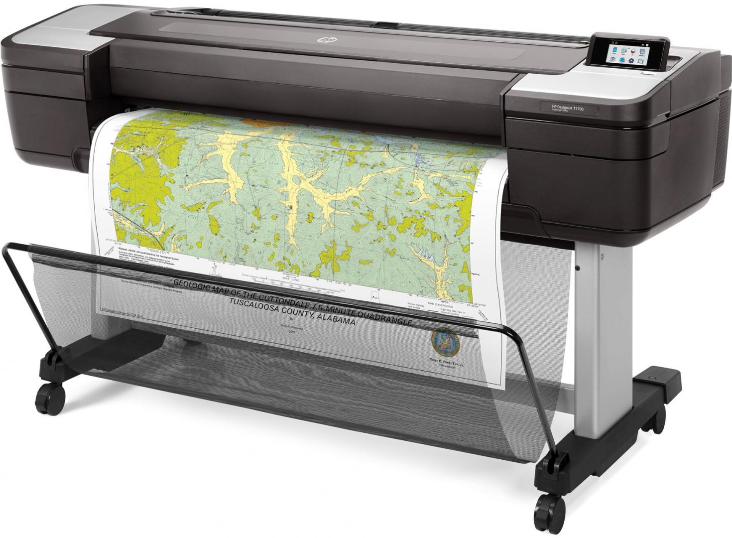HP T1700 a0 Large Format Printer (Plotter HP Designjet T1700 Printer 44")
