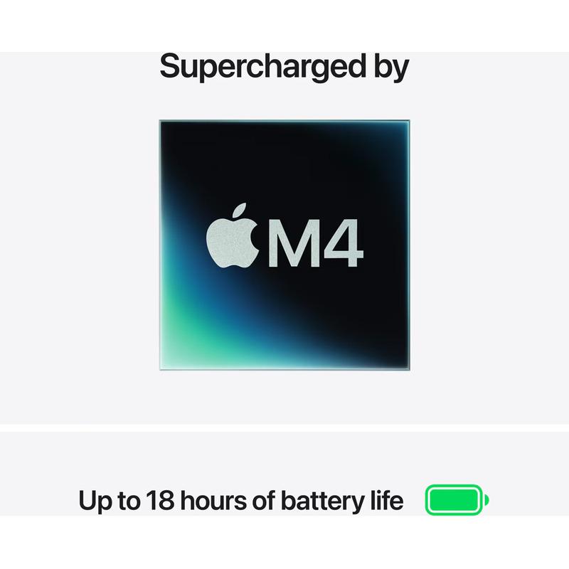 Apple MA13 M4 CPU-10/GPU-10/16GB/1TB INT BK