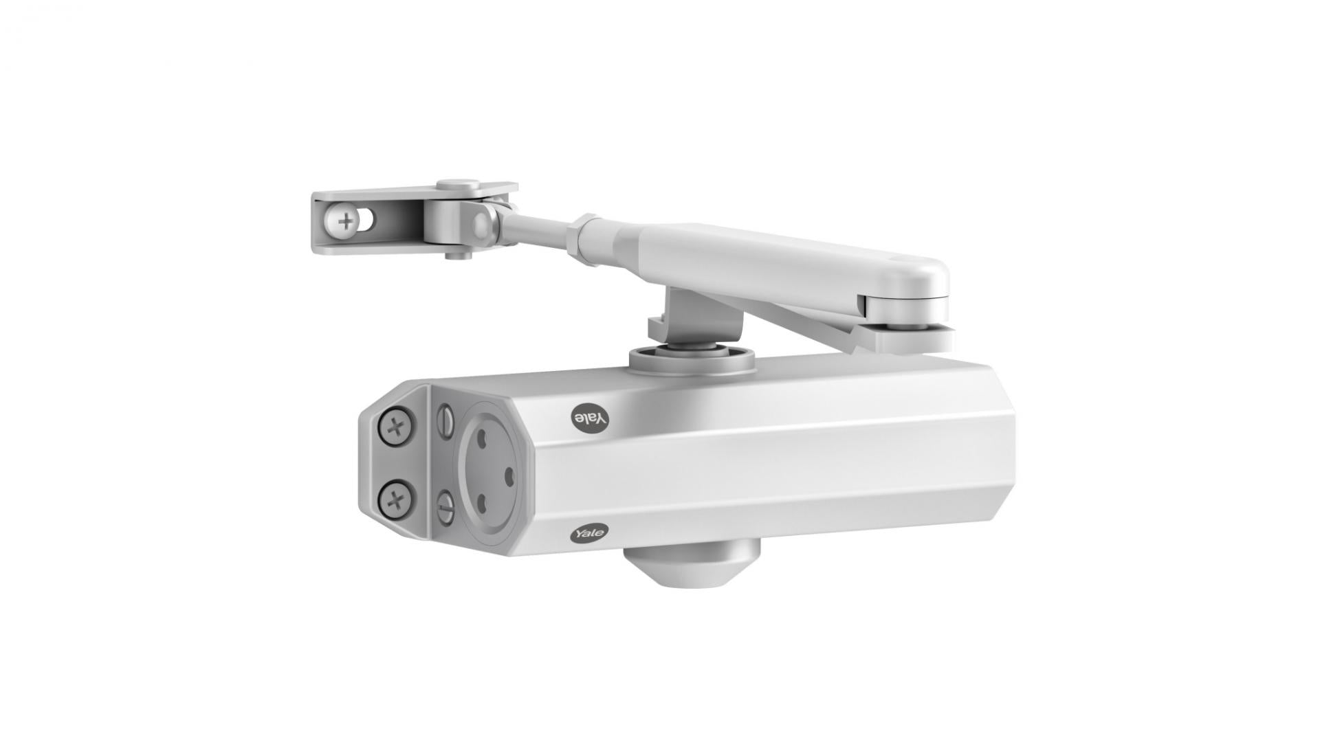 Assa Abloy AMORTIZOR CU BRAT STANDARD 3500 ALB