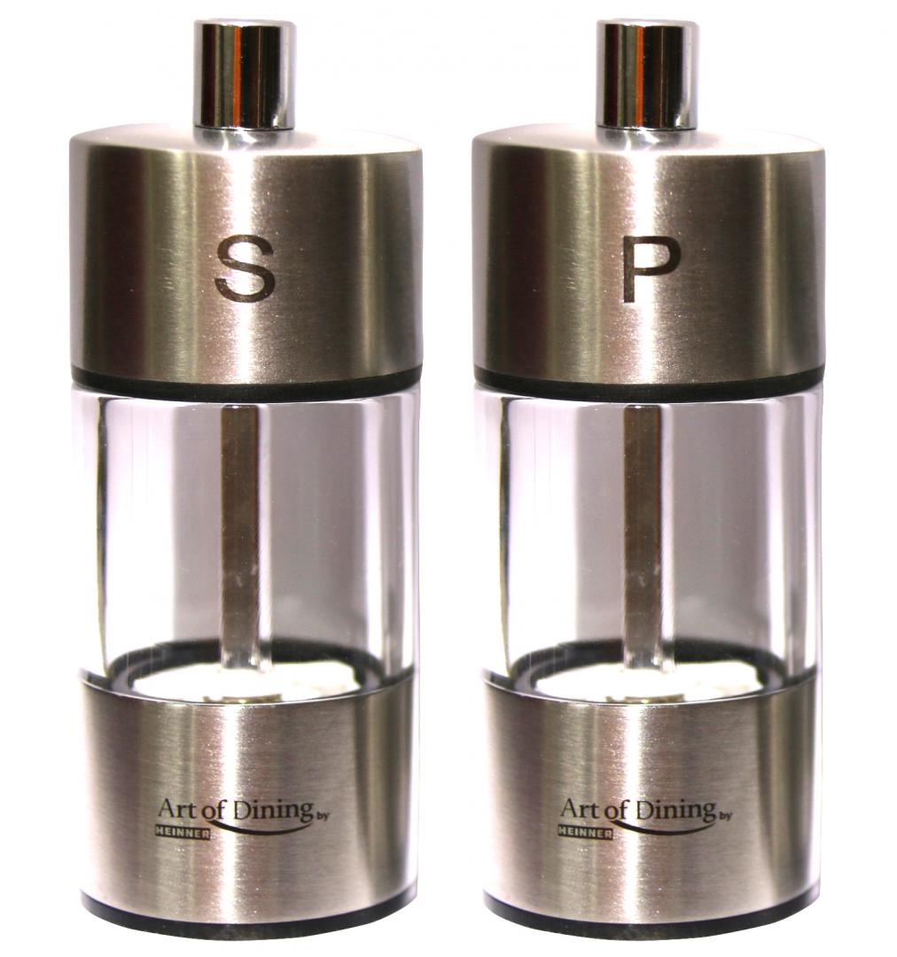 Heinner SET 2 RASNITE SARE & PIPER, INOX, 9 CM