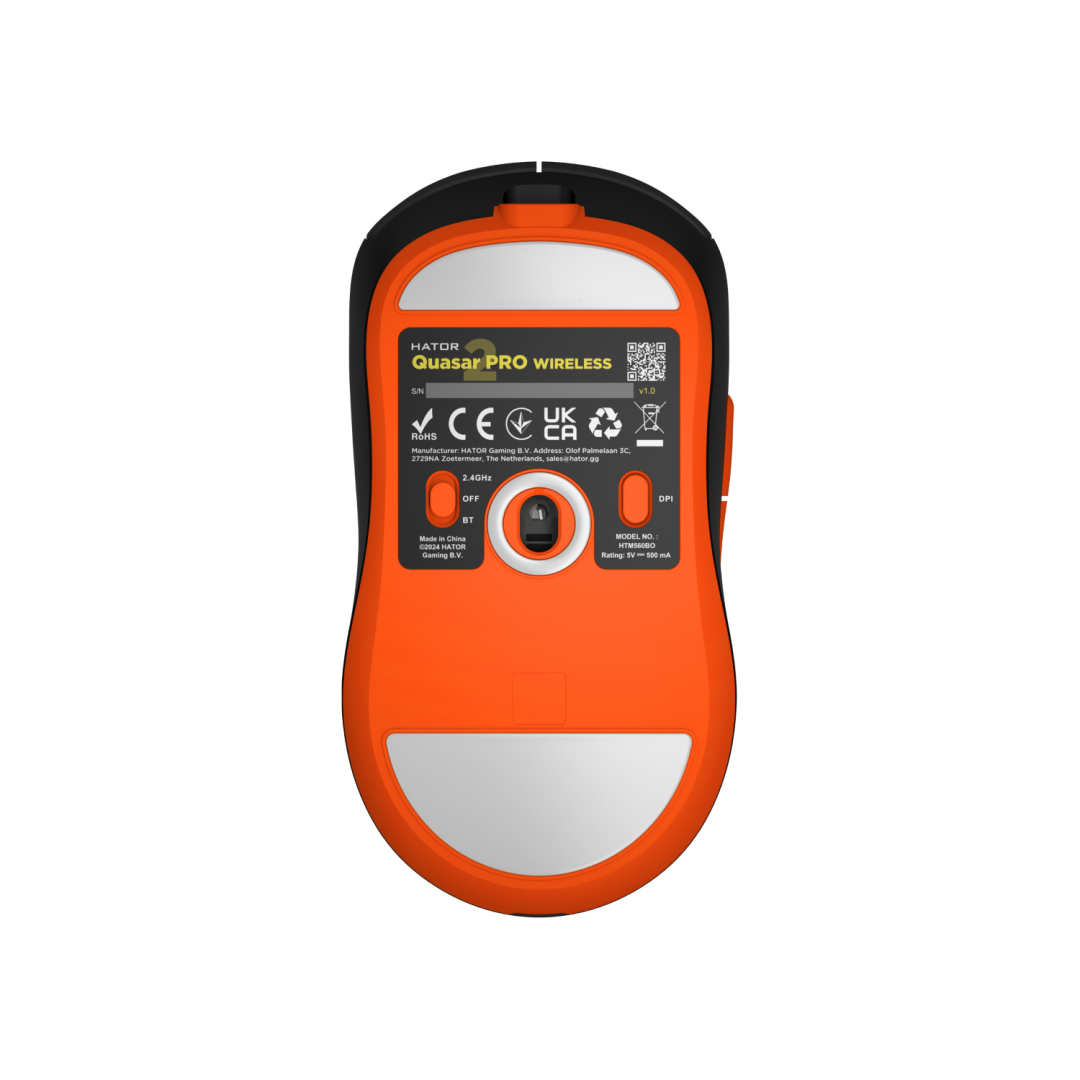 Mouse wireless Hator Quasar 2 Pro, ng-po (Mouse Gaming Wireless Hator Quasar 2 Pro Wireless)