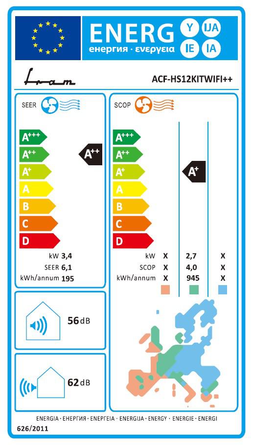 Aer Conditionat Fram ACF-HS12KITWIFI++