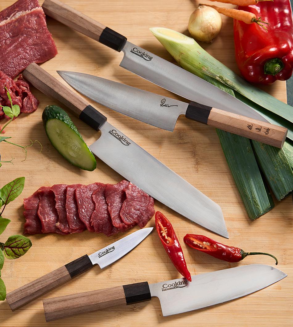 CUTIT GYUTO 23 CM, RIKITO WATANABE, SAMURAI GOURMET, COOKING BY HEINNER