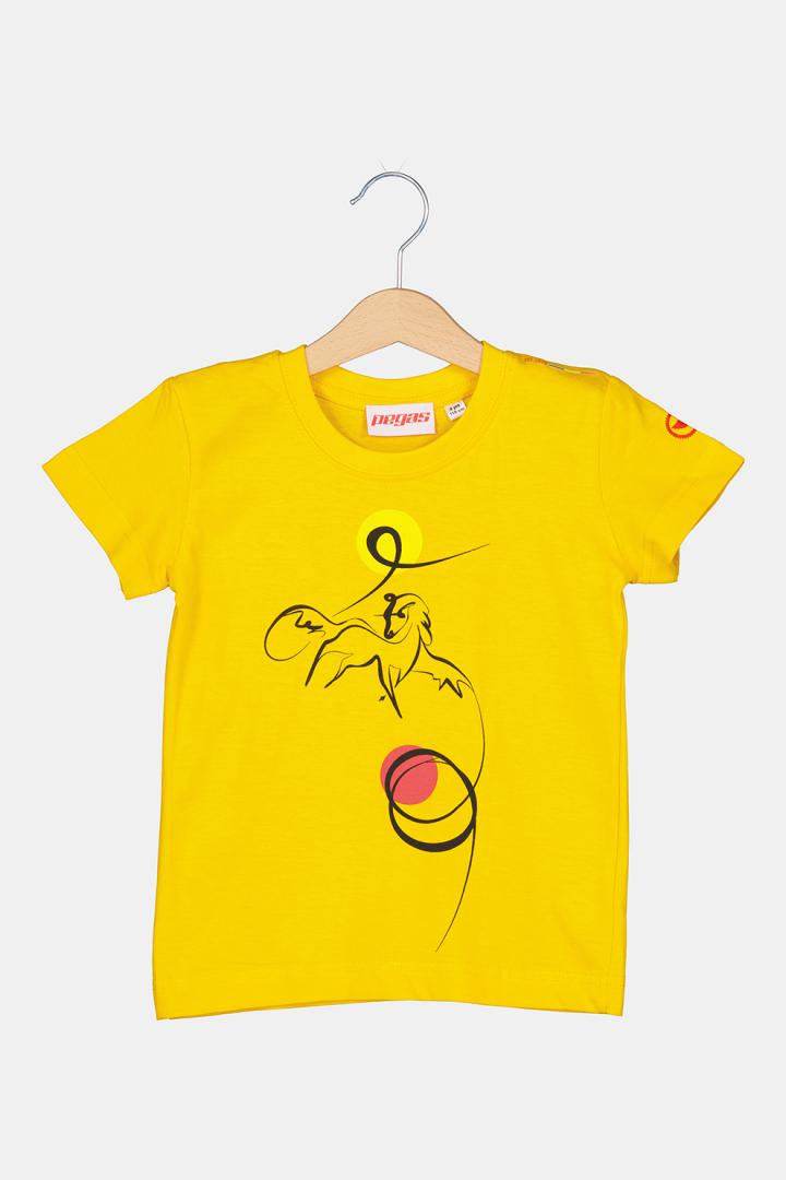 TSHIRT CASUAL C CAL PEGAS YELLOW-6