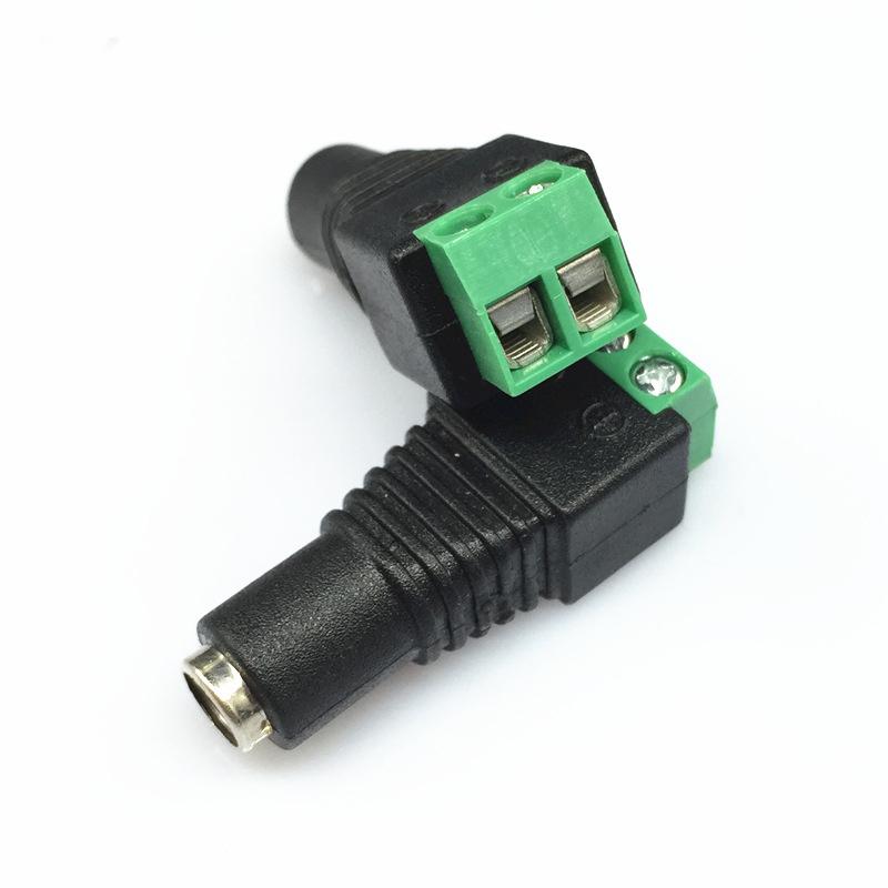 Conector Alimentare Mama cu Surub 10BUC (Conector de alimentare (mama))