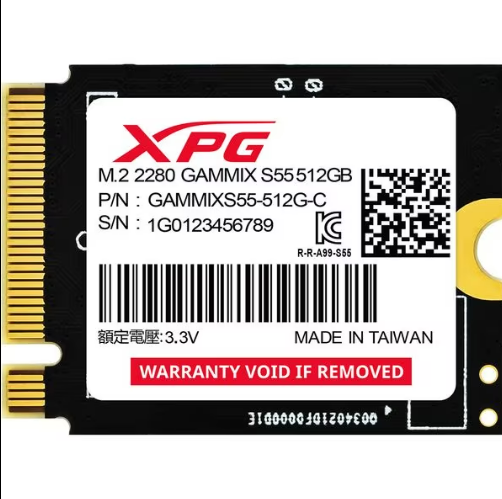 SSD Adata Xpg Gammix S55 512GB Pci Expre (SSD intern Adata Xpg Gammix S55)