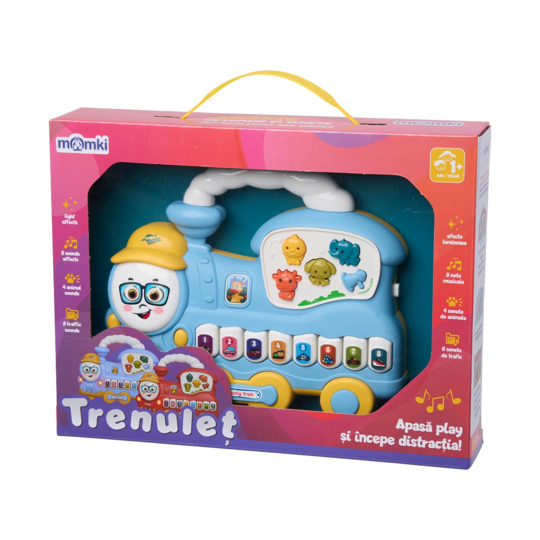 MomKi JUCARIE TRENULET,LUMINI SI SUNETE,ALBAS.