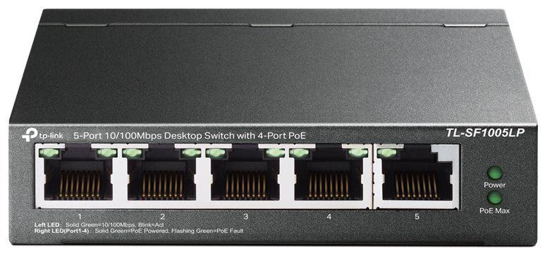 TP-Link TL 5-PORT 10/100MBPS DESKTOP SWITCH 4POE