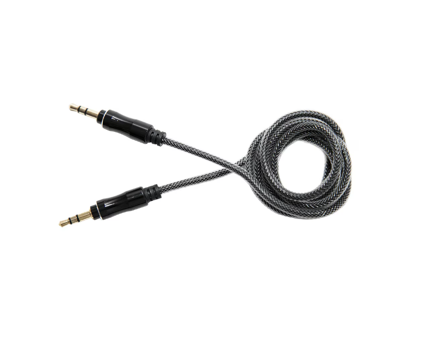 Cablu Audio Lemontti Jack 3.5MM 1m Negru (Cablu Audio Lemontti)