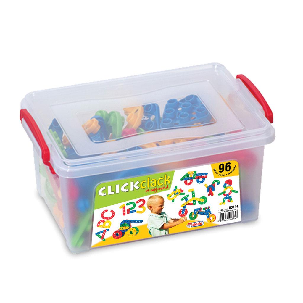 Set Constr. Puzzle Click Click, 96 Pcs