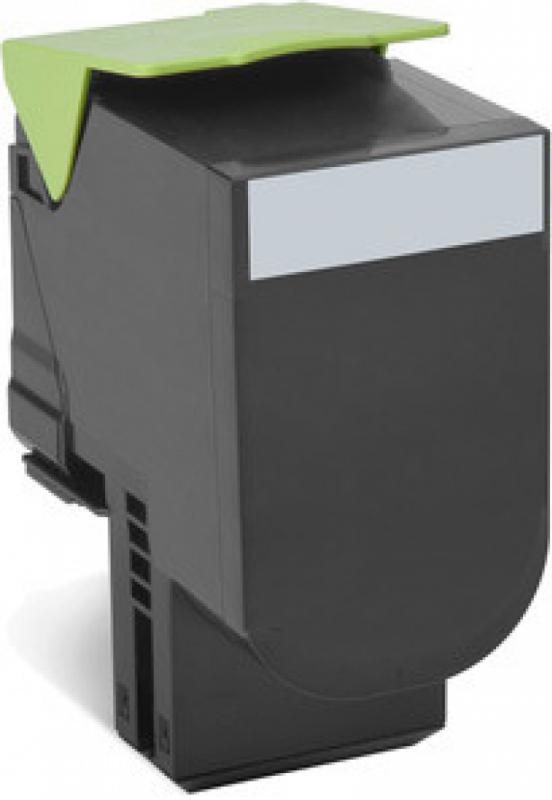 Lexmark 80C0X10 Black Toner (Toner Lexmark 80C0X10)