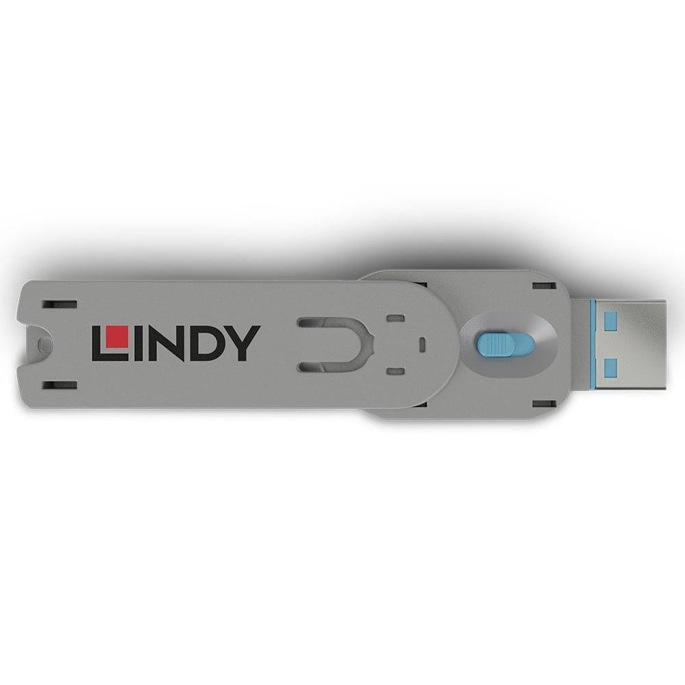 Lindy USB Type a Port Blocker Key, blue (Lindy LY-40622)