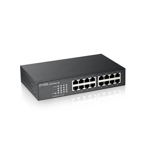 Zyxel GS1100-16S 16-port Gbe Unmg Switch