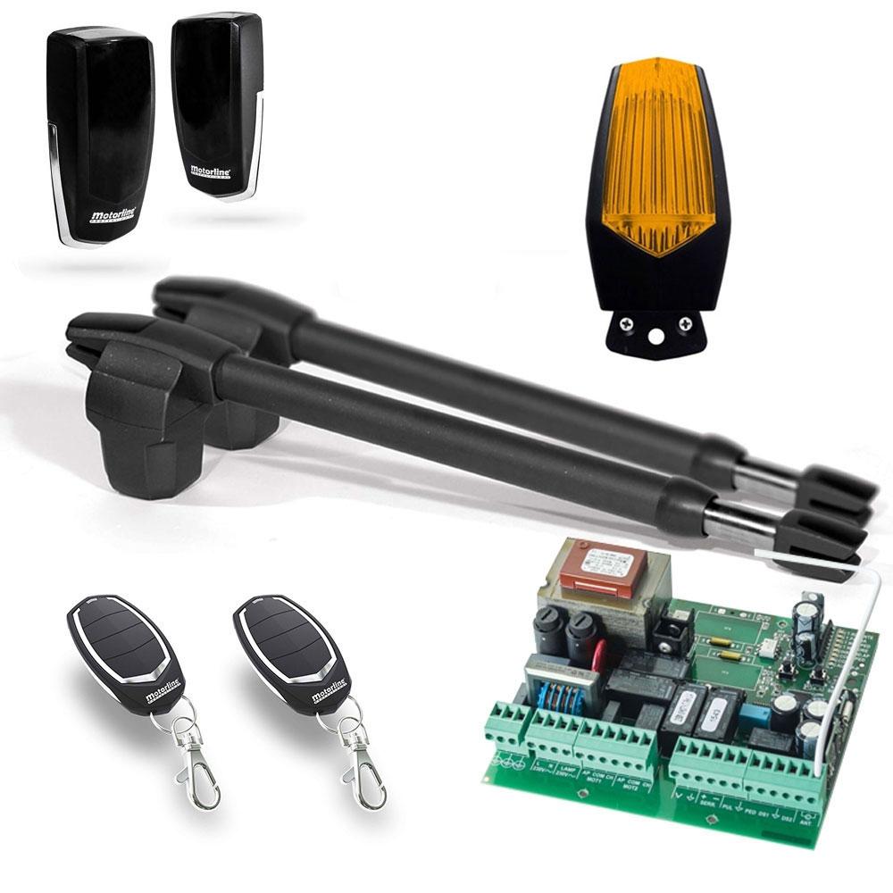 Kit Motorline LINCE300 3M 250KG 180W (Kit automatizare poarta batanta Motorline Lince 300 - 230V)