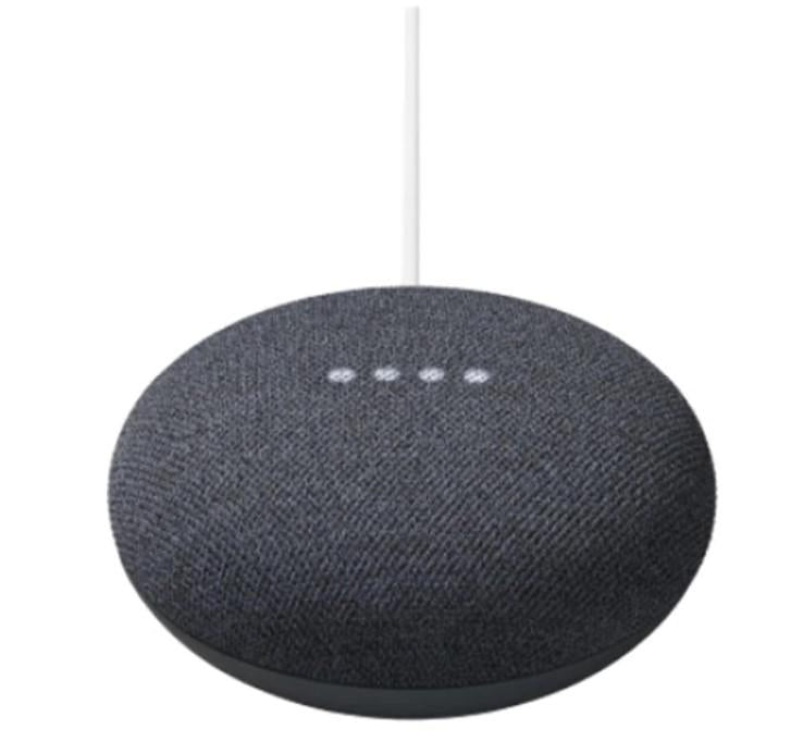 Google Nest Mini(2nd) GooAssist Charcoal (Google - Nest Mini (2nd Generation) with Google Assistant - Charcoal)