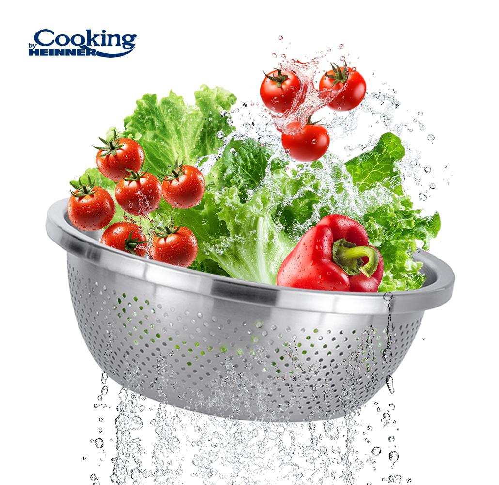 Heinner STRECURATOARE INOX 30 CM, ADA