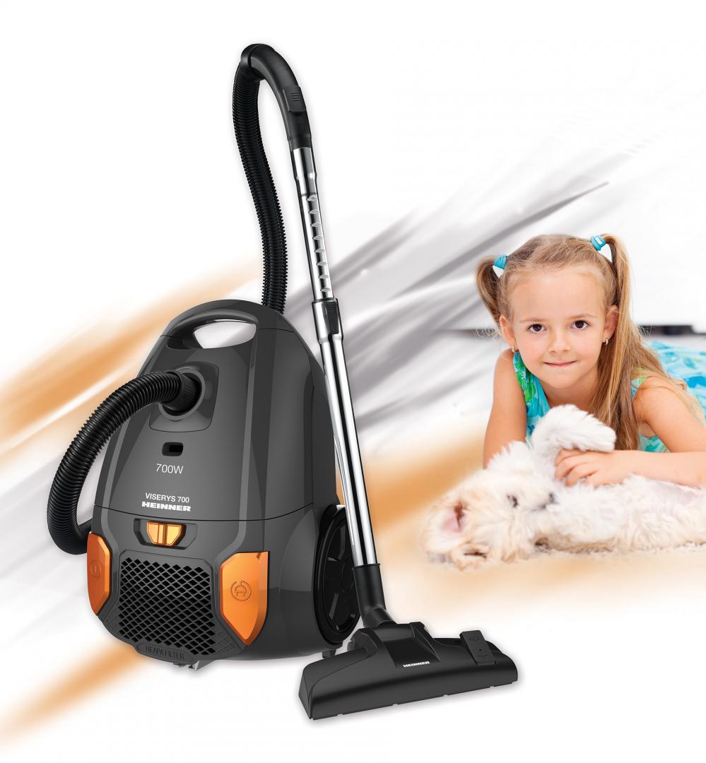 Aspirator cu Sac Heinner HVC-MGRY1400-V2