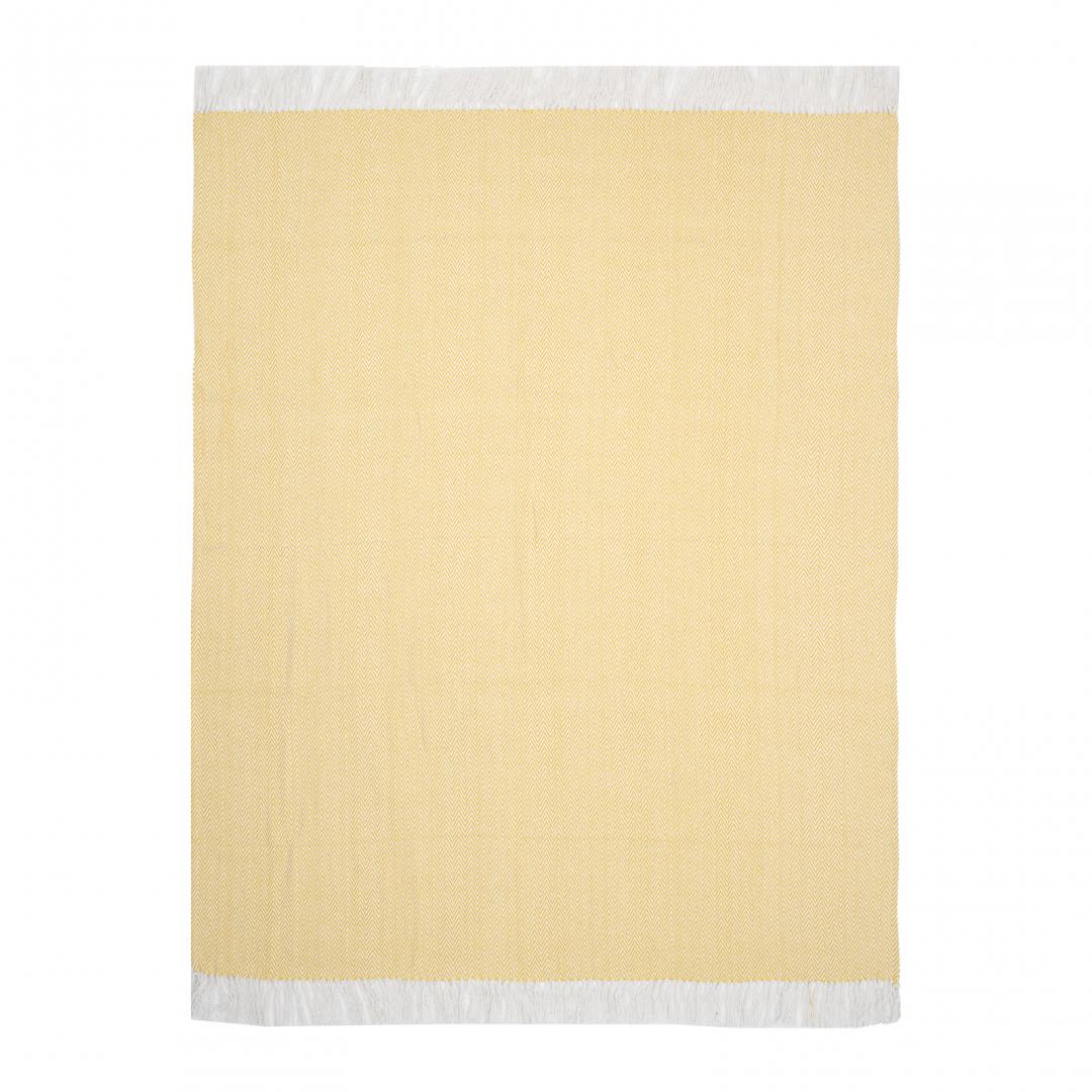 Heinner CUVERTURA PLED 160X200 CM ZIG YELLOW