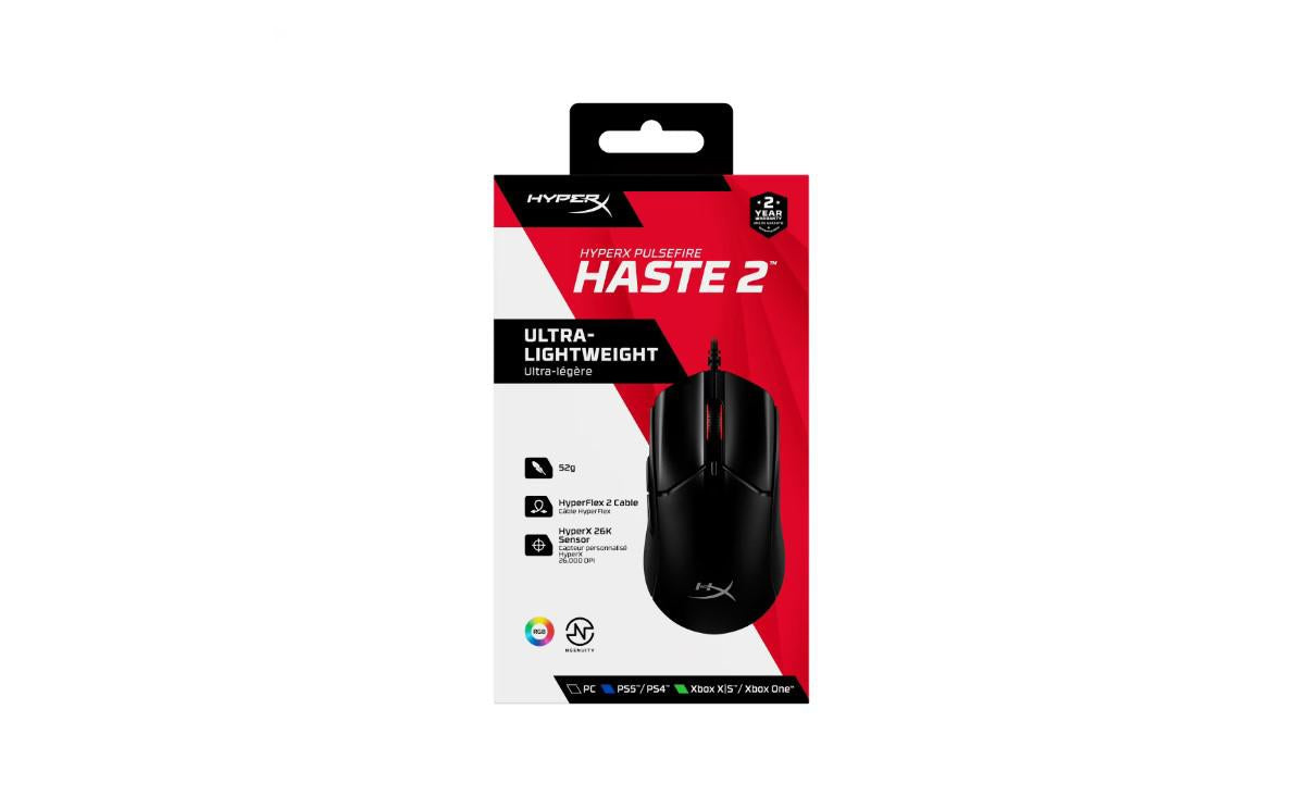 HP HyperX Pulsefire Haste 2 Black