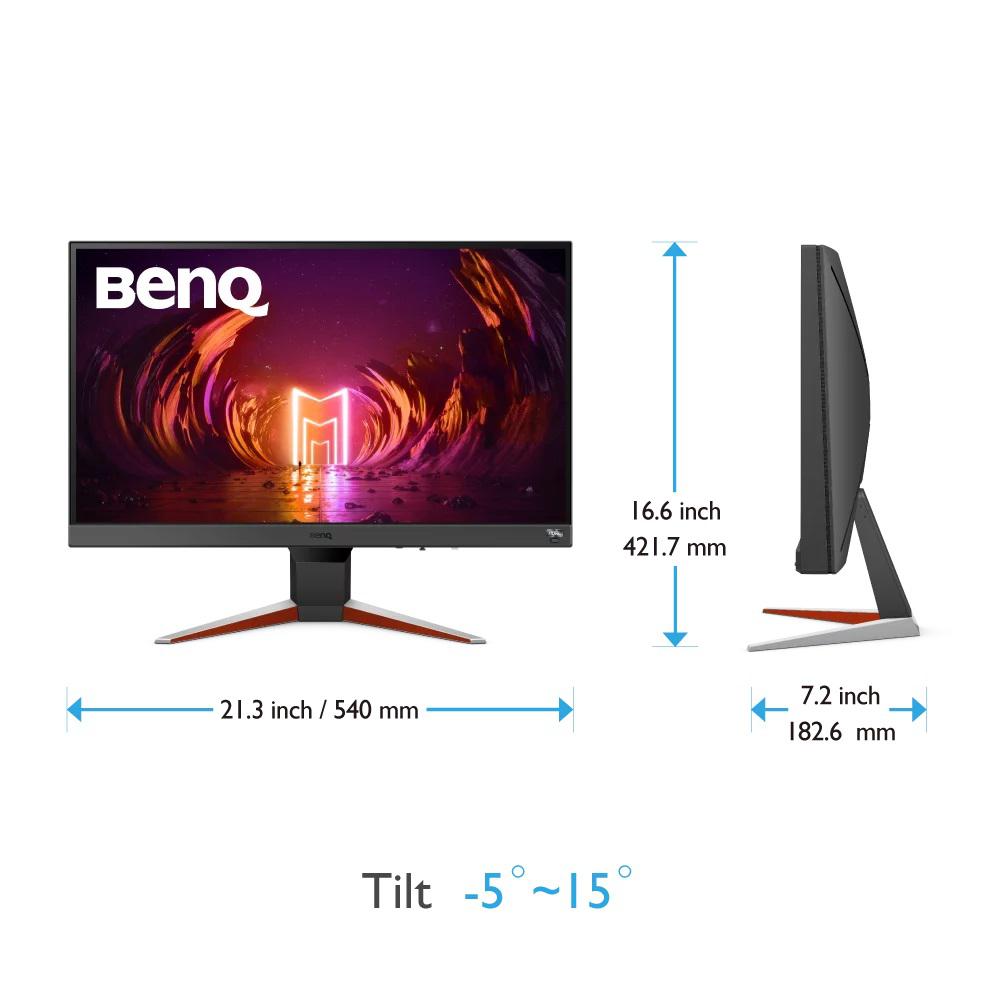 Monitor BenQ 23.8" EX240N, Diagonal (inch): 23.8, Diagonal (cm): 60.5, Aspect ratio: 16:9, Panel: VA, Resolution: 1920x1080, Refresh Rate: 165Hz, Response time GtG: 4ms, Response time MPRT: 1ms, Brightness (max): 250 cd/㎡, Contrast (static) : 3000:1, View